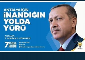 AK Parti Antalya l Bakanl  7.Olaan Kongresine Hazr